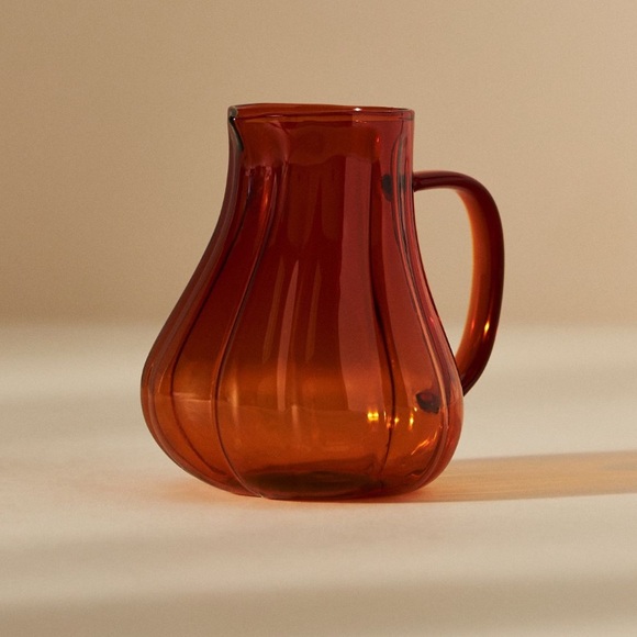 Cindy glass pumpkin creamer by Anthropologie - Picture 1 of 6
